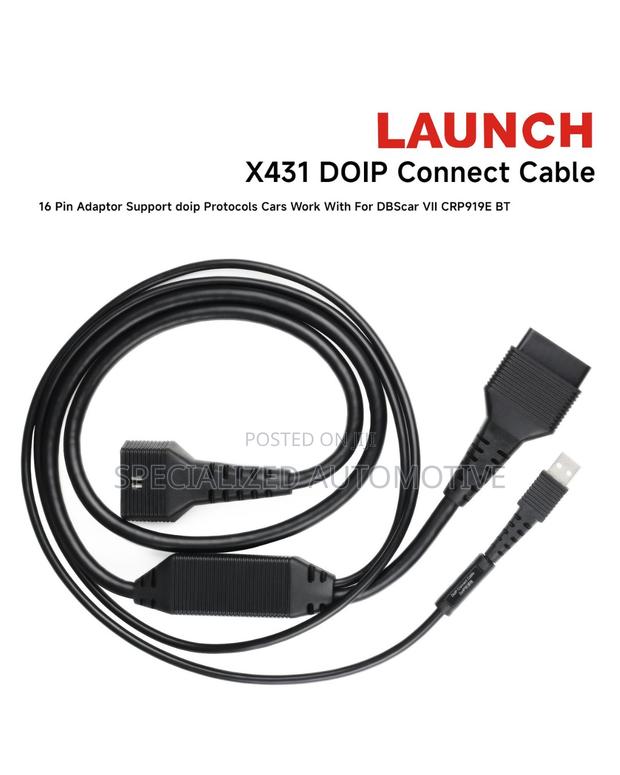 Launch X431 Doip Cable for Dbscar 7 Vehicle Diagnostic Scanner
