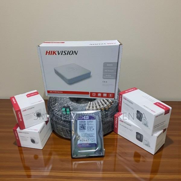 Waterproof 4 Hikvision 1080p Full Hd Cctv Cameras Complete System Kit