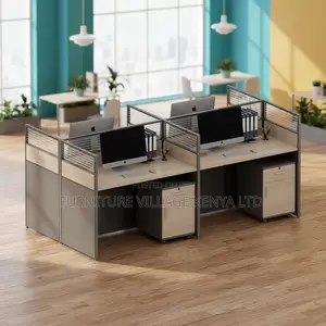 4-Way Office Workstation