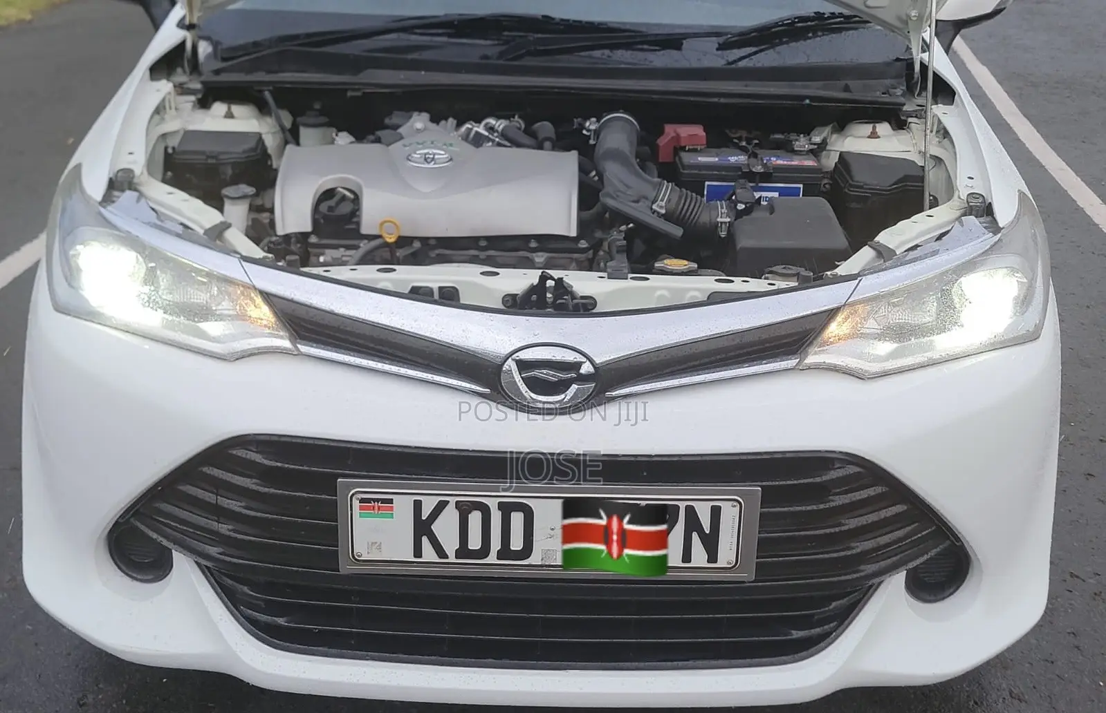 Toyota Corolla Fielder 2015 White