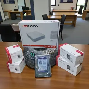 Long Lasting Quality 4 Hikvision 1080p Cctv Camera Complete System Kit