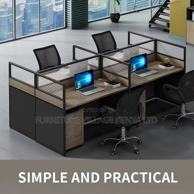 4-Way Office Workstation