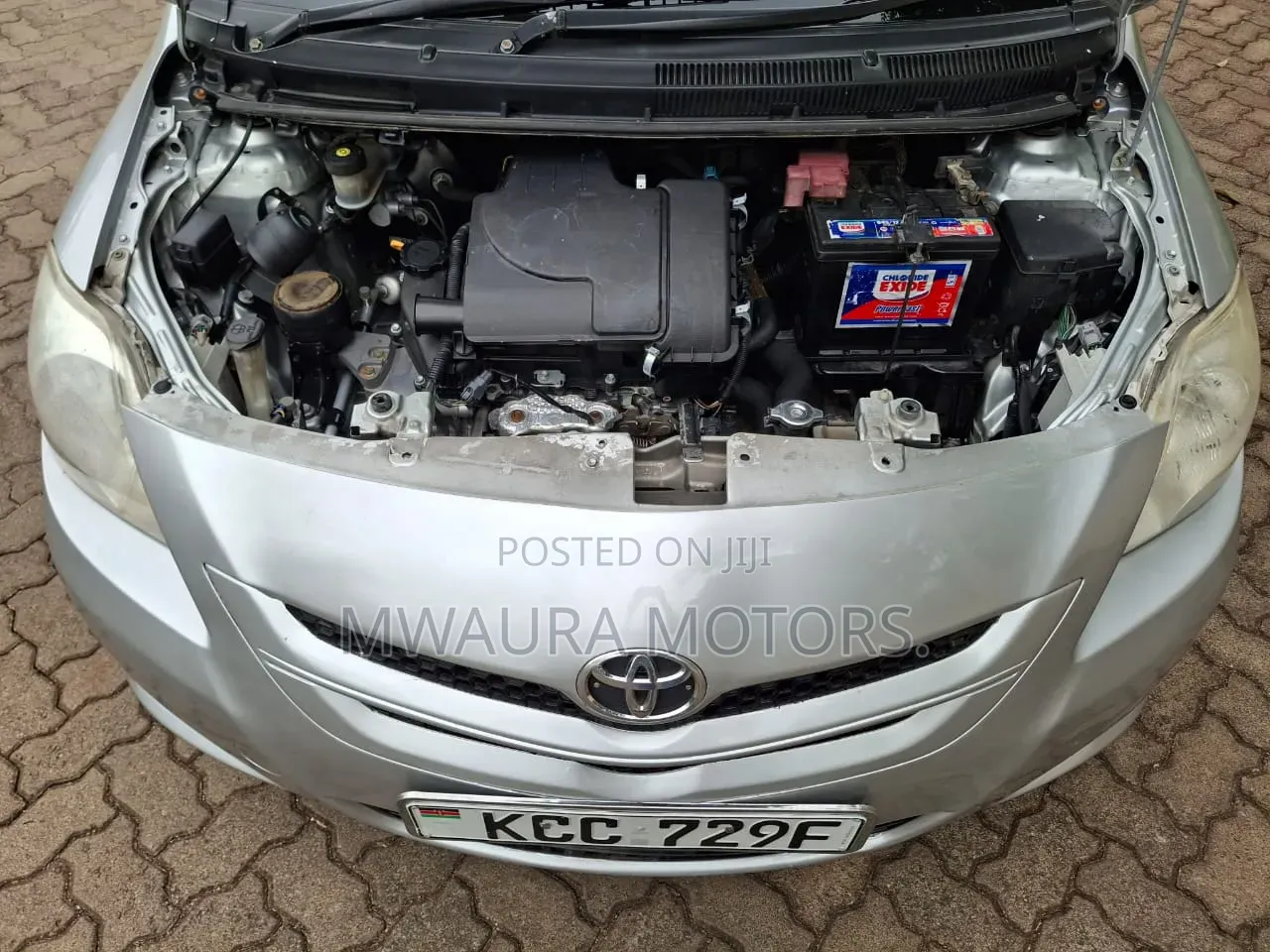 Toyota Belta 2008 Silver