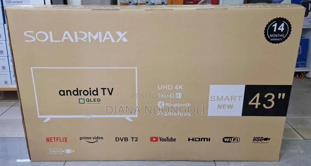Smart Android Solarmax Qled 43" Tv