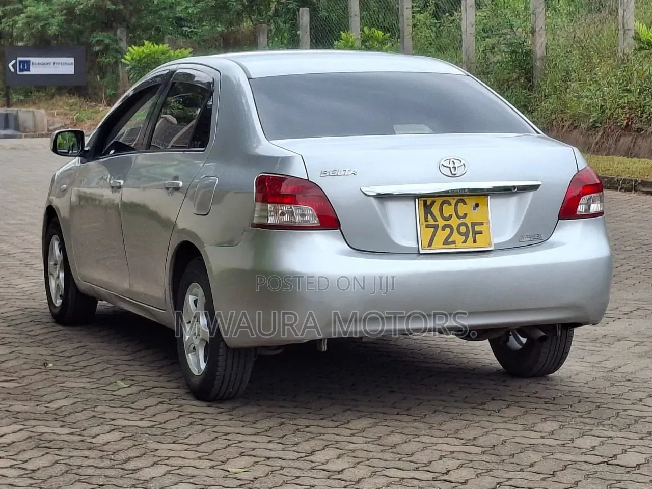 Toyota Belta 2008 Silver