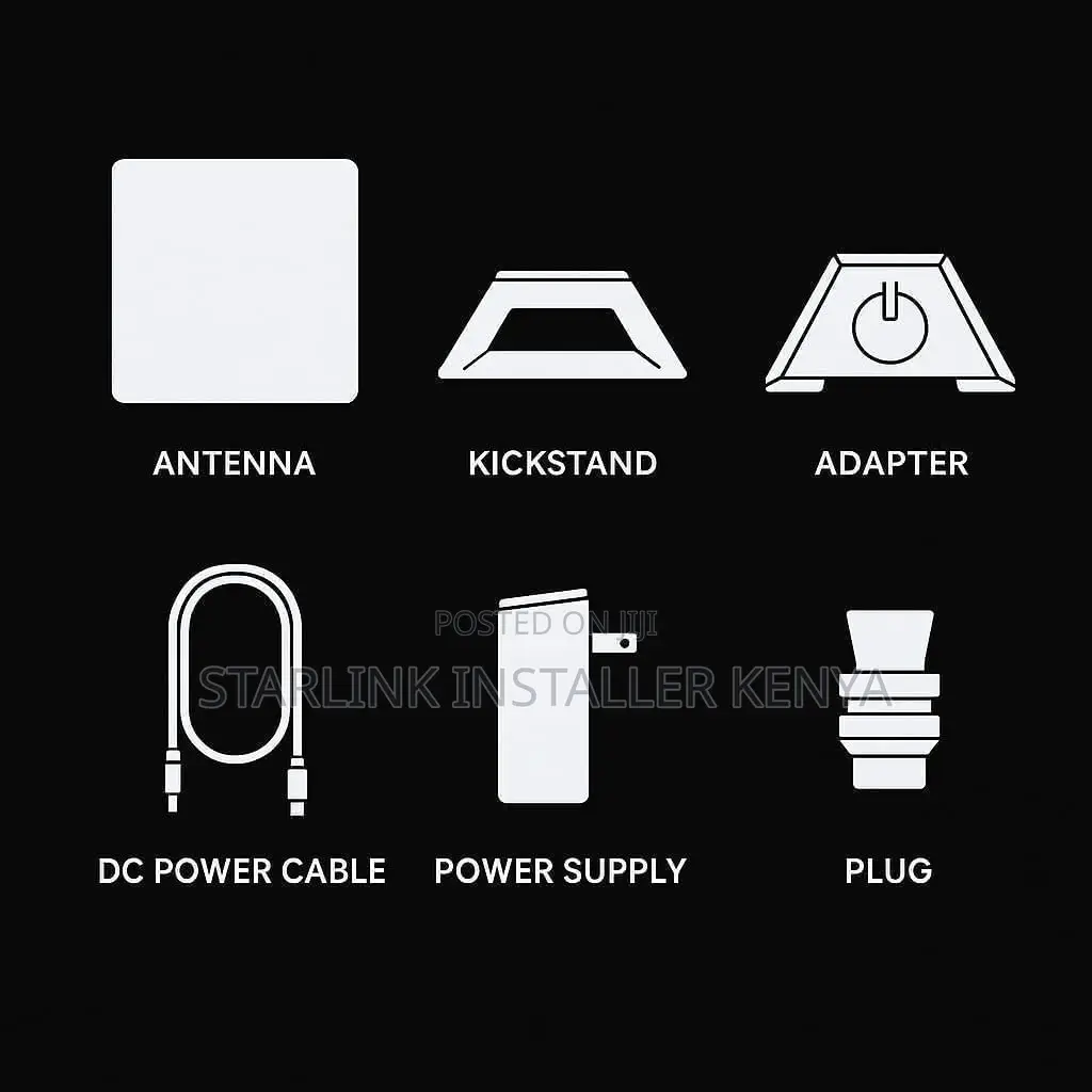 New Starlink-Mini Kit - 4th Gen Portable Satellite Internet System