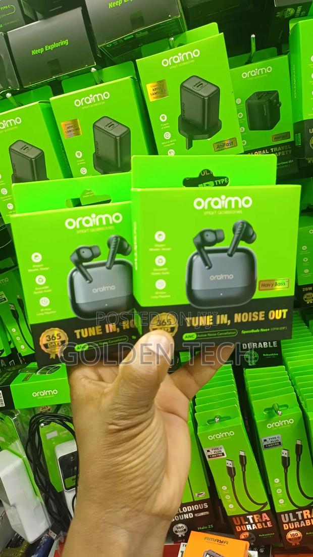 Oraimo Spacebuds Neo+ Anc Wireless Earbuds With Spatial Audio