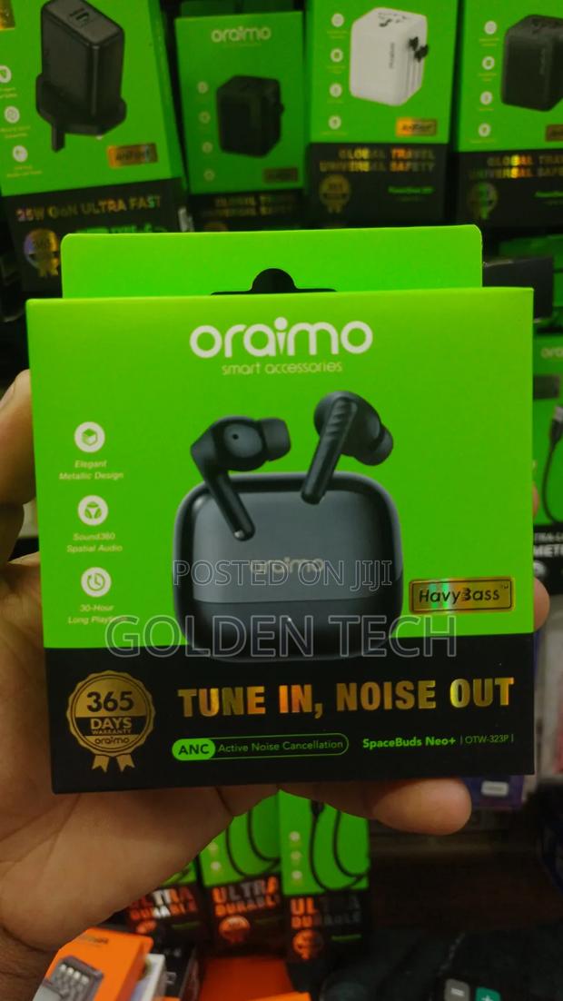 Oraimo Spacebuds Neo+ Anc Wireless Earbuds With Spatial Audio - thumbnail 3