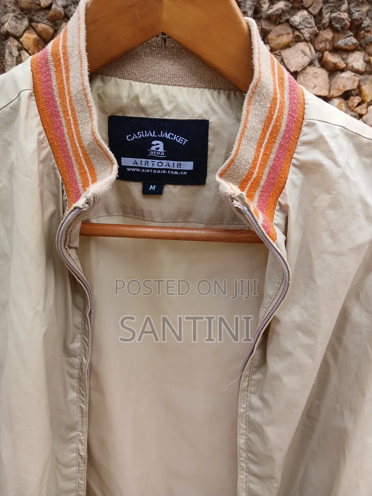 Quality Beige Casual Jacket