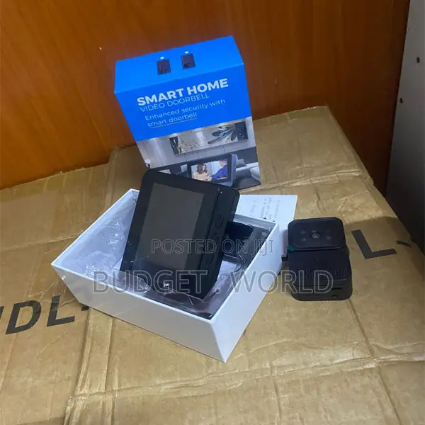 M10 Plug-and-Play Wireless Doorbell – Stylish Door Chime With Long Bat