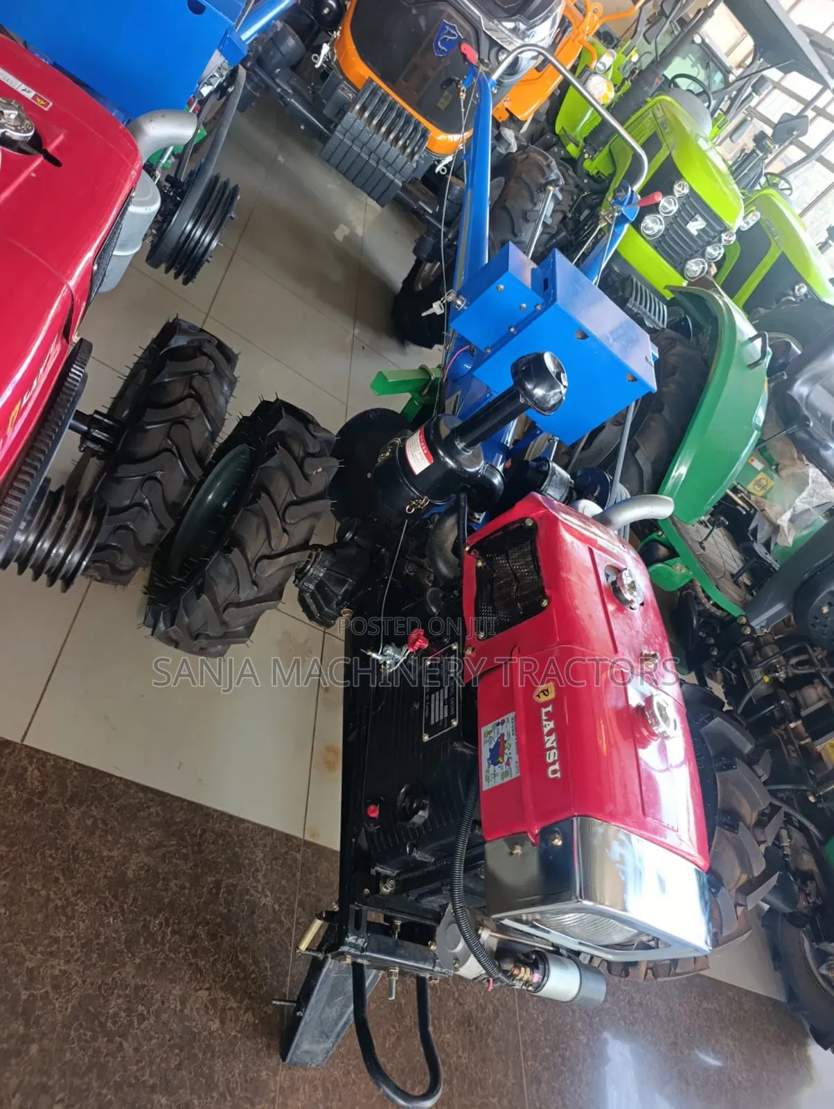 20 Hp Waking Tractor With All Accessories