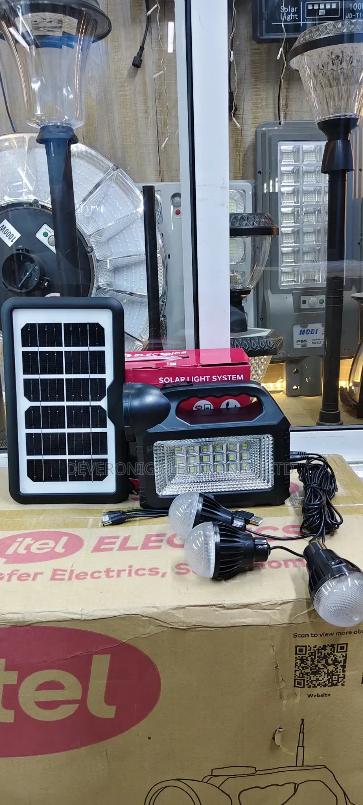*Itel G11 Solar Lighting System Kit