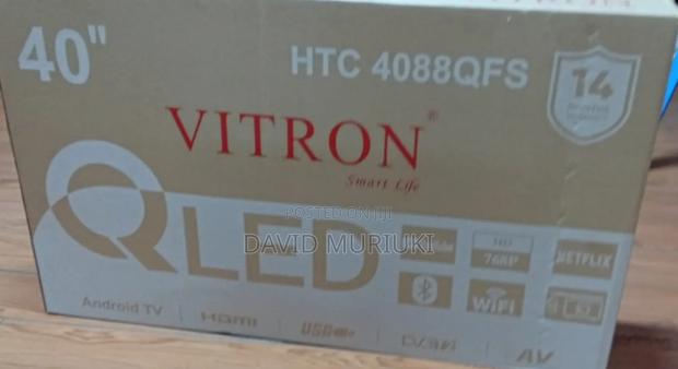 Vitron 40-Inch Led Smart Tv With Inbuilt Decoder
