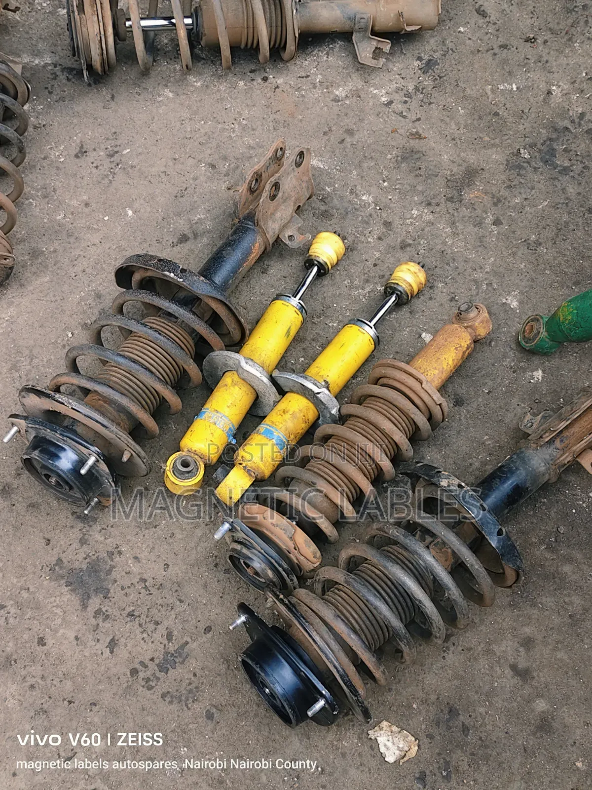 Subaru Impreza Gp2 Heavy Duty Coil Springs Shocks