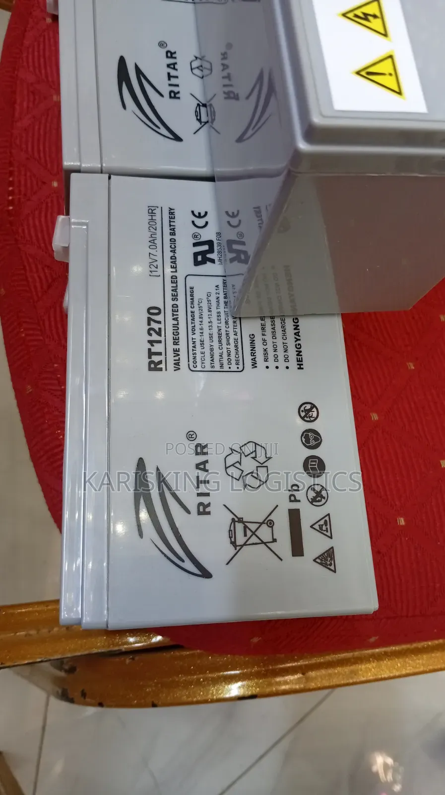 Ritar 12v- 9ah Gel Battery