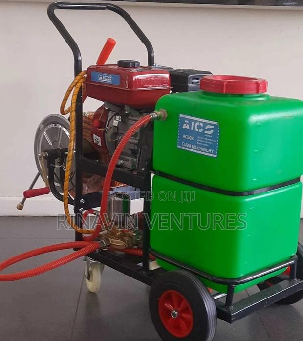 Aico Japan Petrol Engine Trolley Sprayer Tank Capacity *60 Litres*