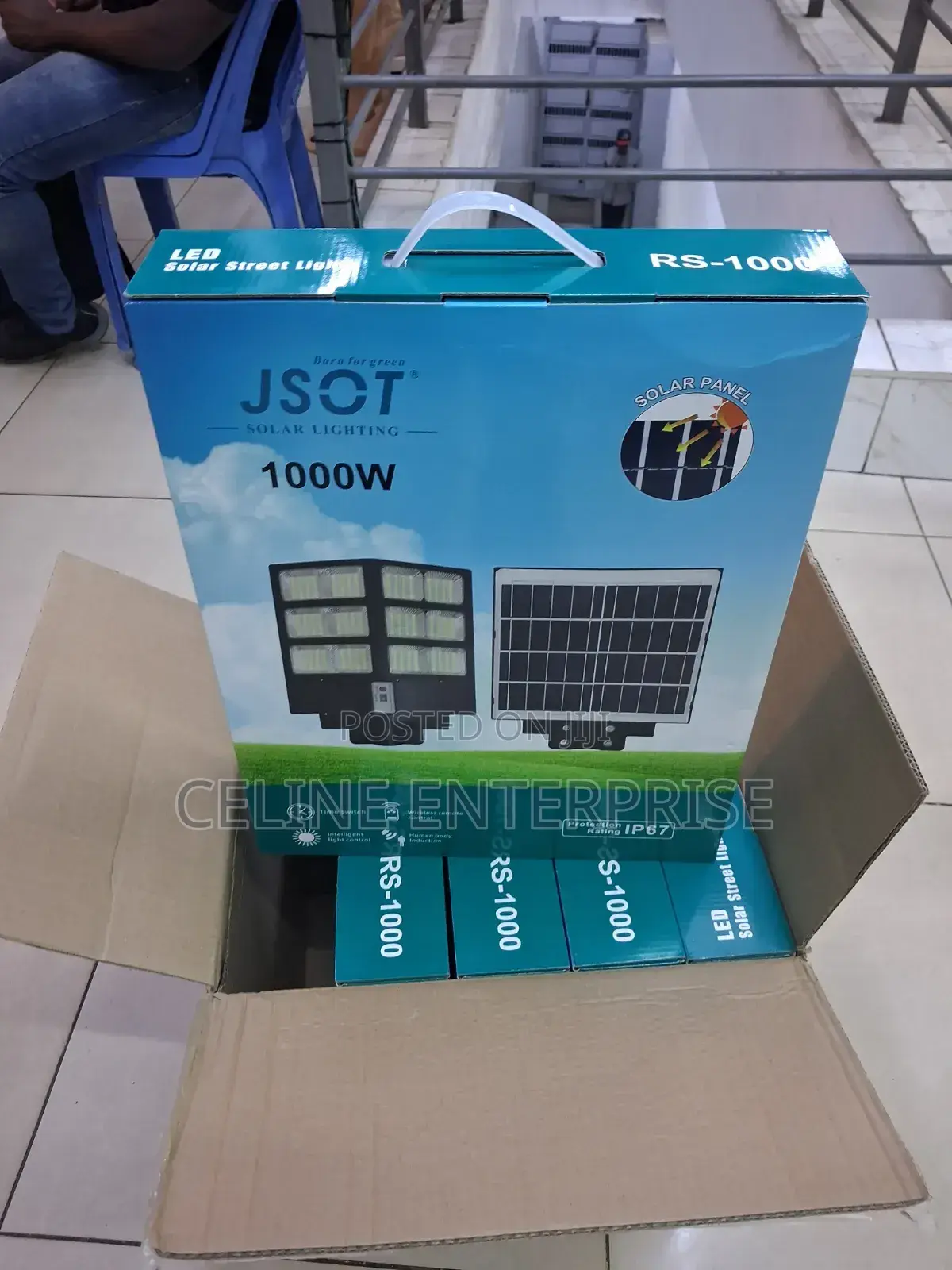 Heavy Duty 1000w Solar Street Lamp