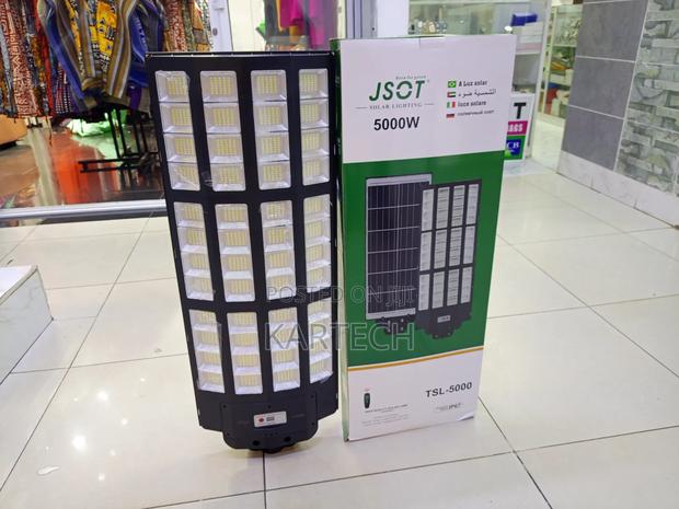 Jsot TSL-5000 Ultra Bright Led Solar Street Light With Solar Panel