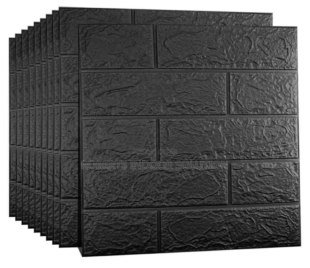 Black 3d Wall Panels