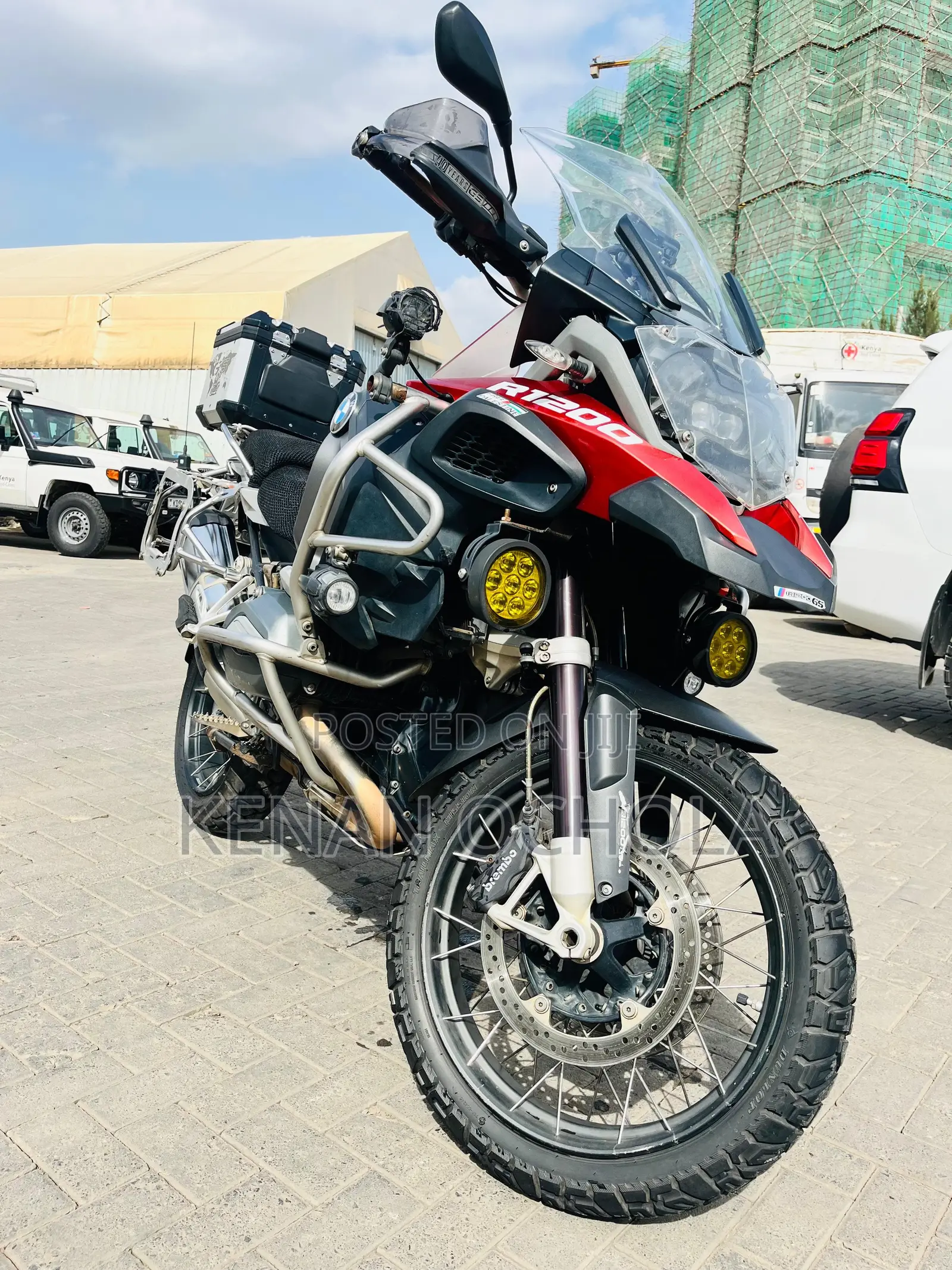 BMW R1200 GS 2016 Red