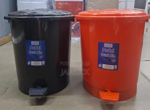 10l Pedal Dustbin Kitchen Bathroom Waste Bin Trash Can - Pt