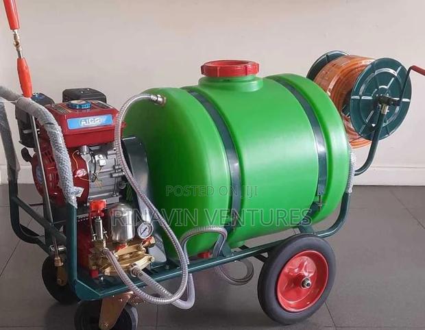Aico Japan Petrol Engine Trolley Sprayer Tank Capacity *160 Litres