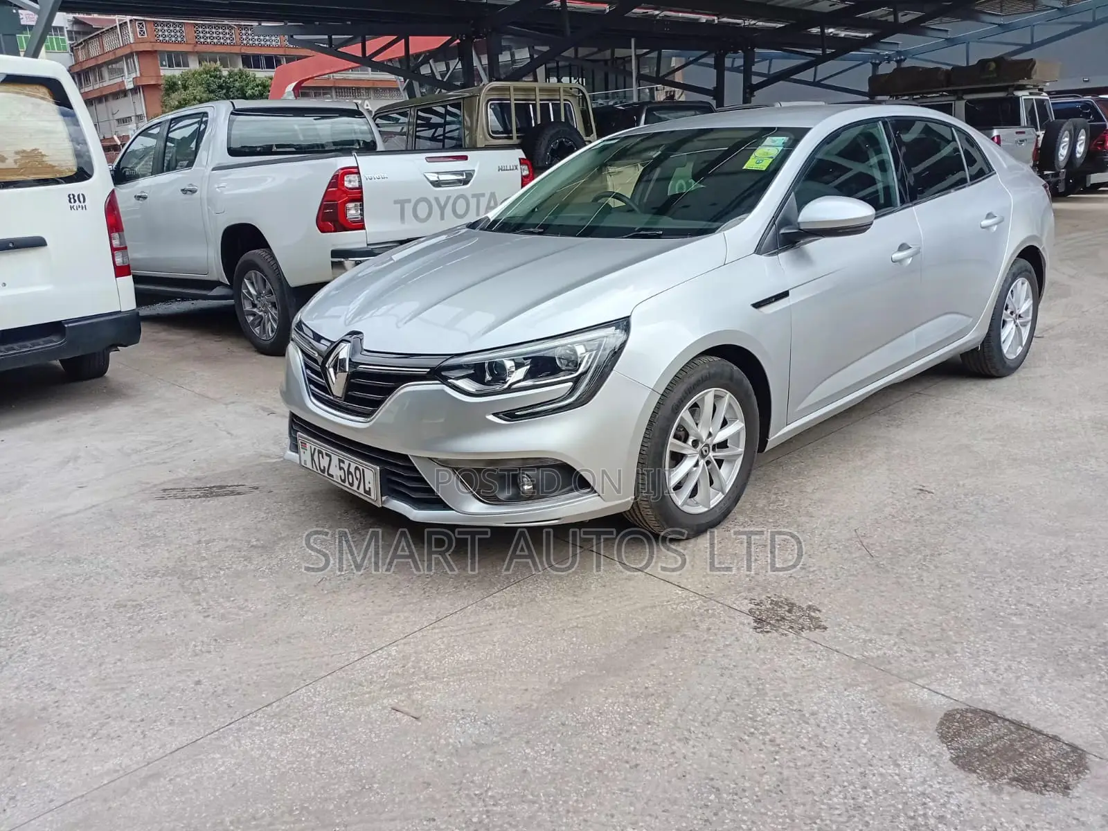 Renault Megane 2017 Silver