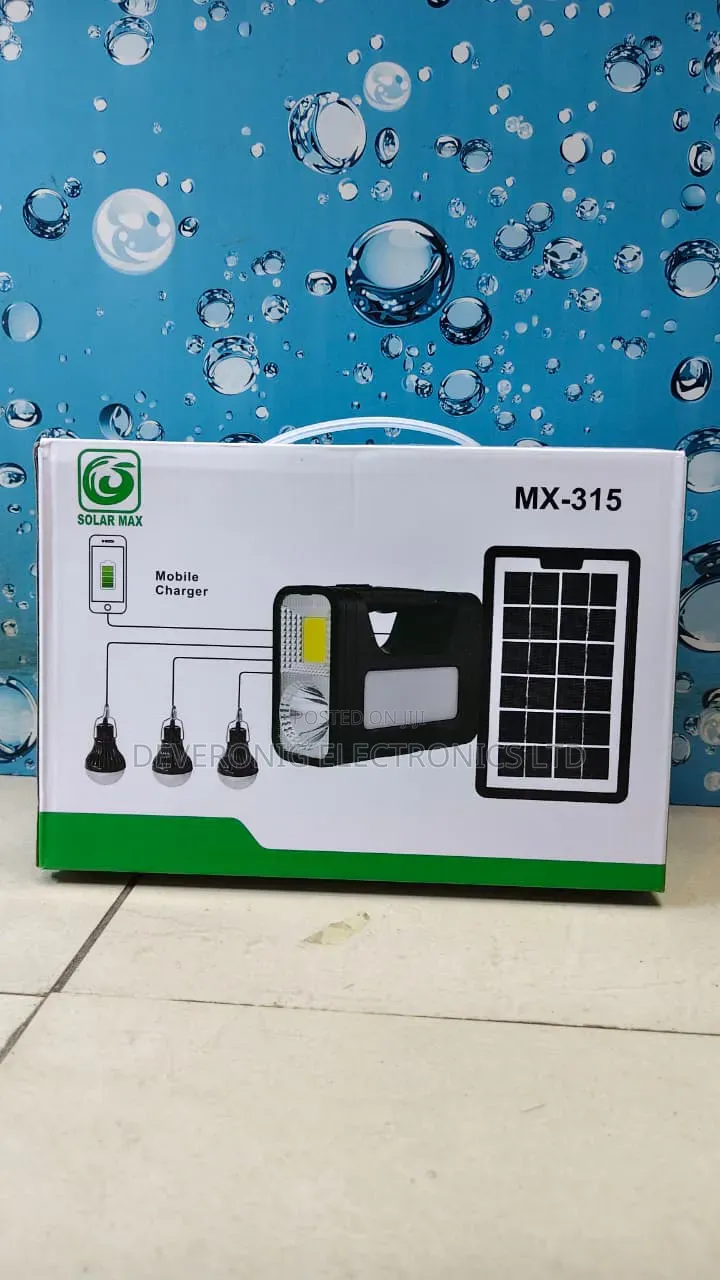 *Mx-315 Solarmax Solar Lighting System