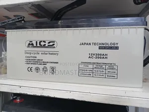 Aico12v 200ah Deep Cycle Solar Battery.