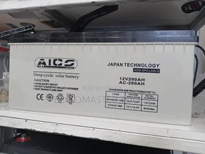 Aico12v 200ah Deep Cycle Solar Battery.
