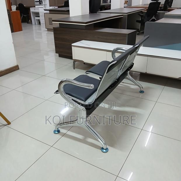 Office Benches; Two Seaters Leather Reception Offices Front Benches - thumbnail 6