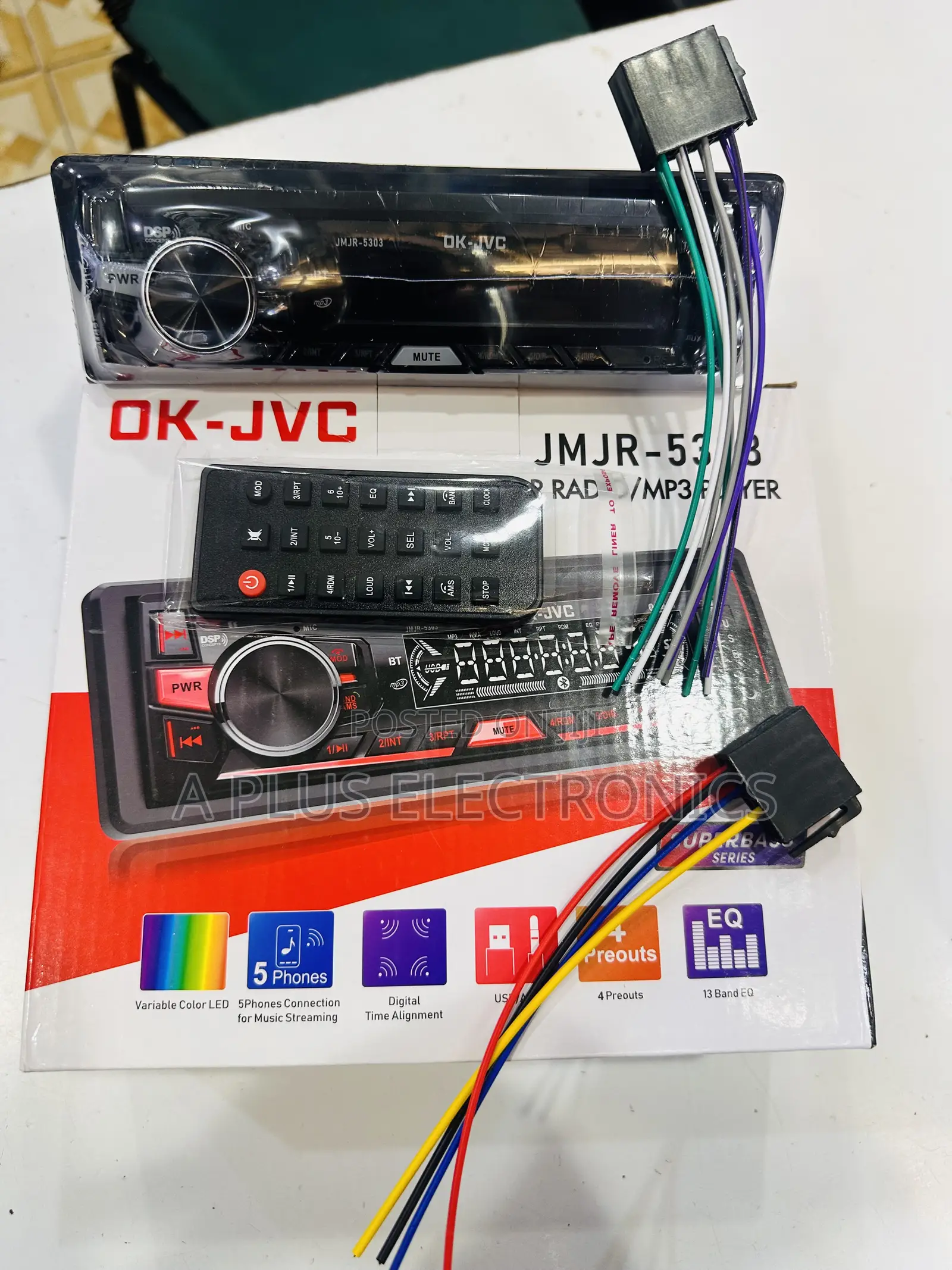 JVC Car Radio 5303 – Premium Audio Experience