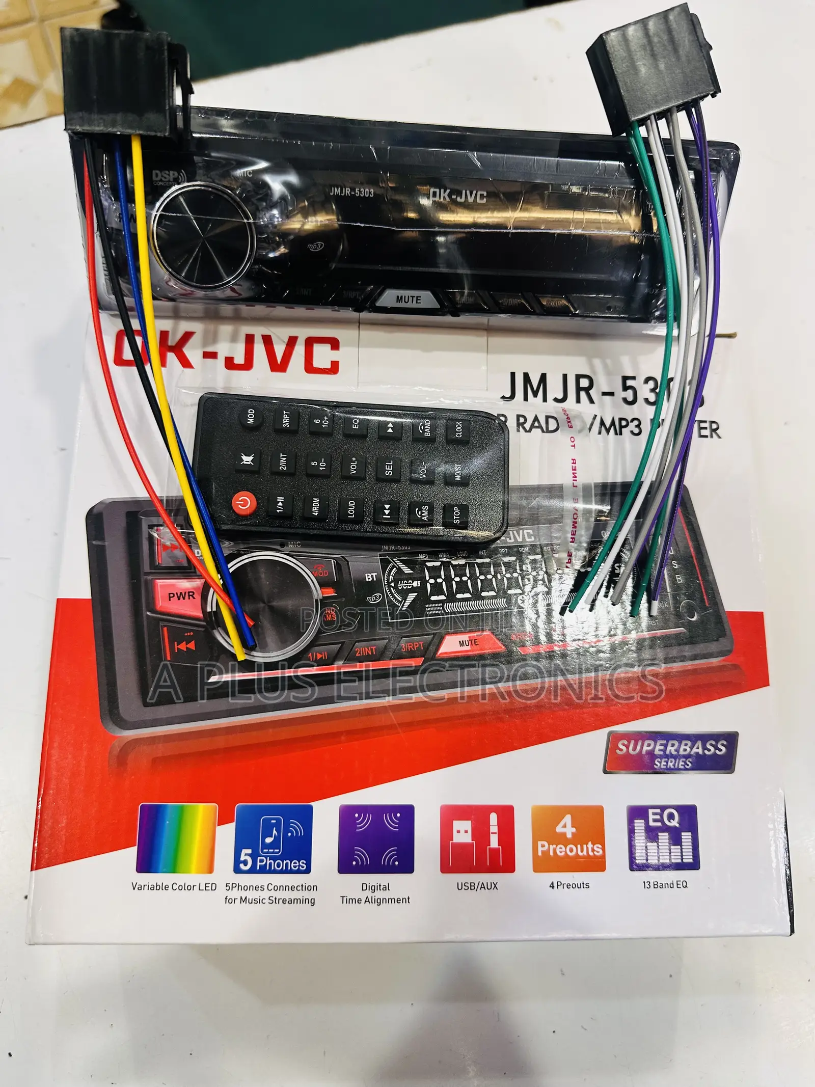 JVC Car Radio 5303 – Premium Audio Experience