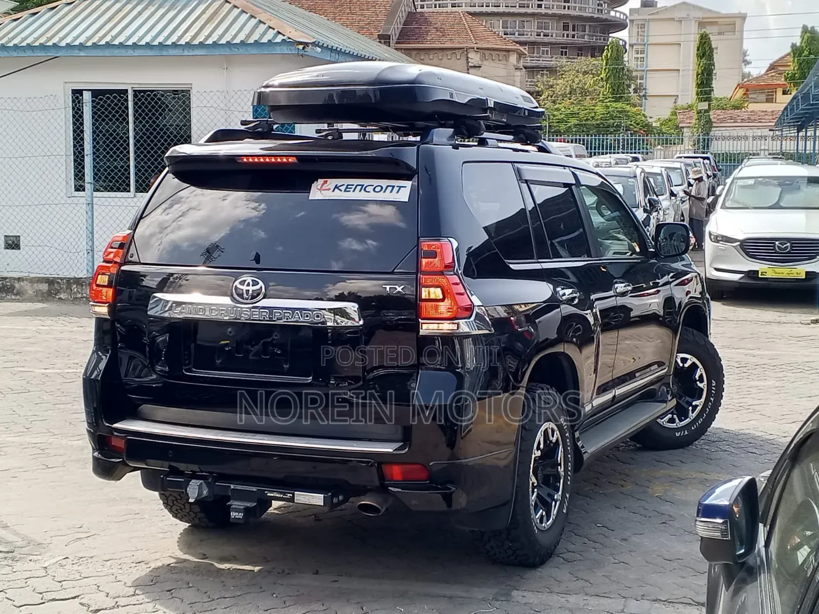 Toyota Land Cruiser Prado 2.8 2019 Matt Black