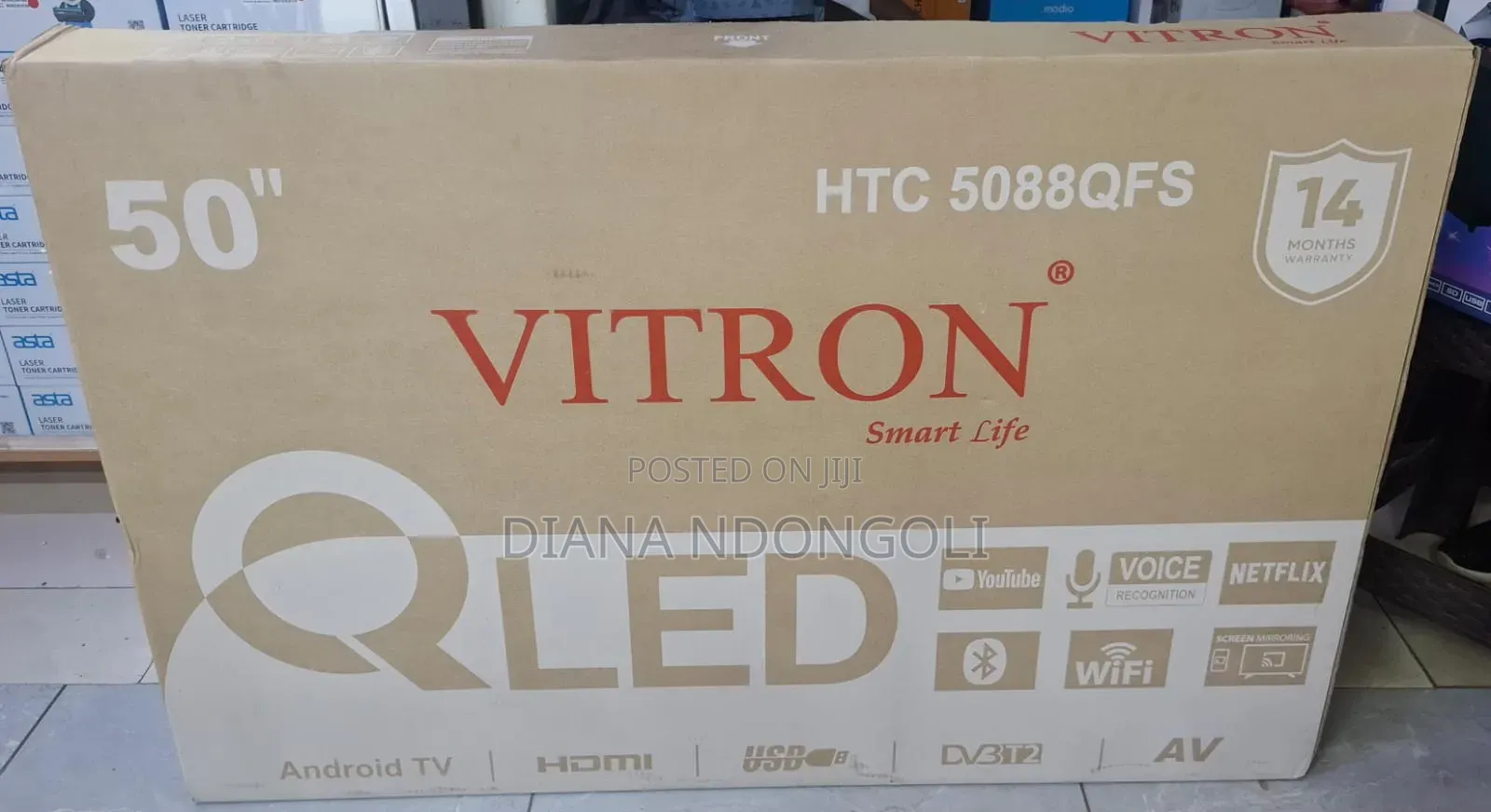 50" Vitron Qled Tv