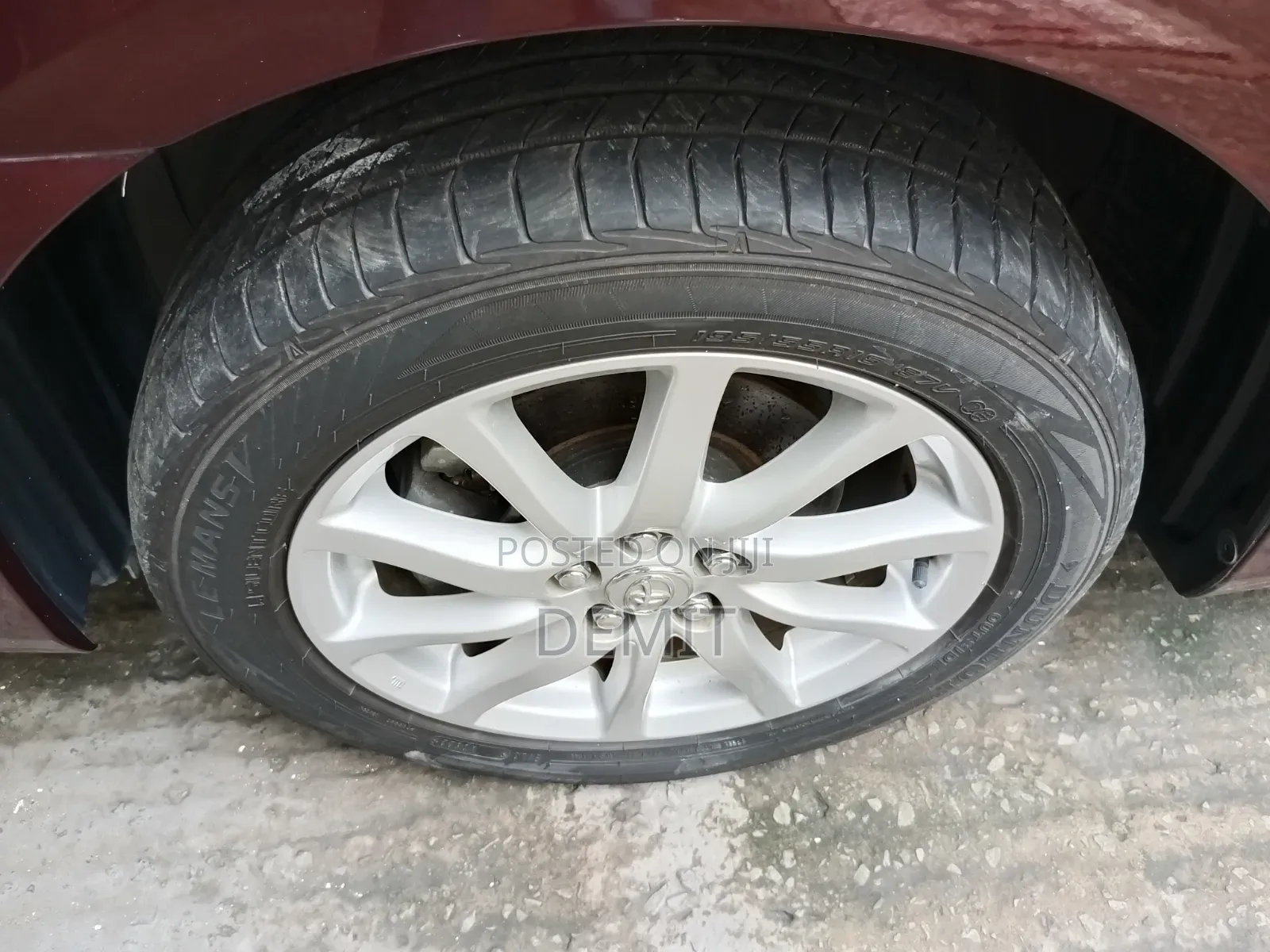 Toyota Allion 2018 Maroon