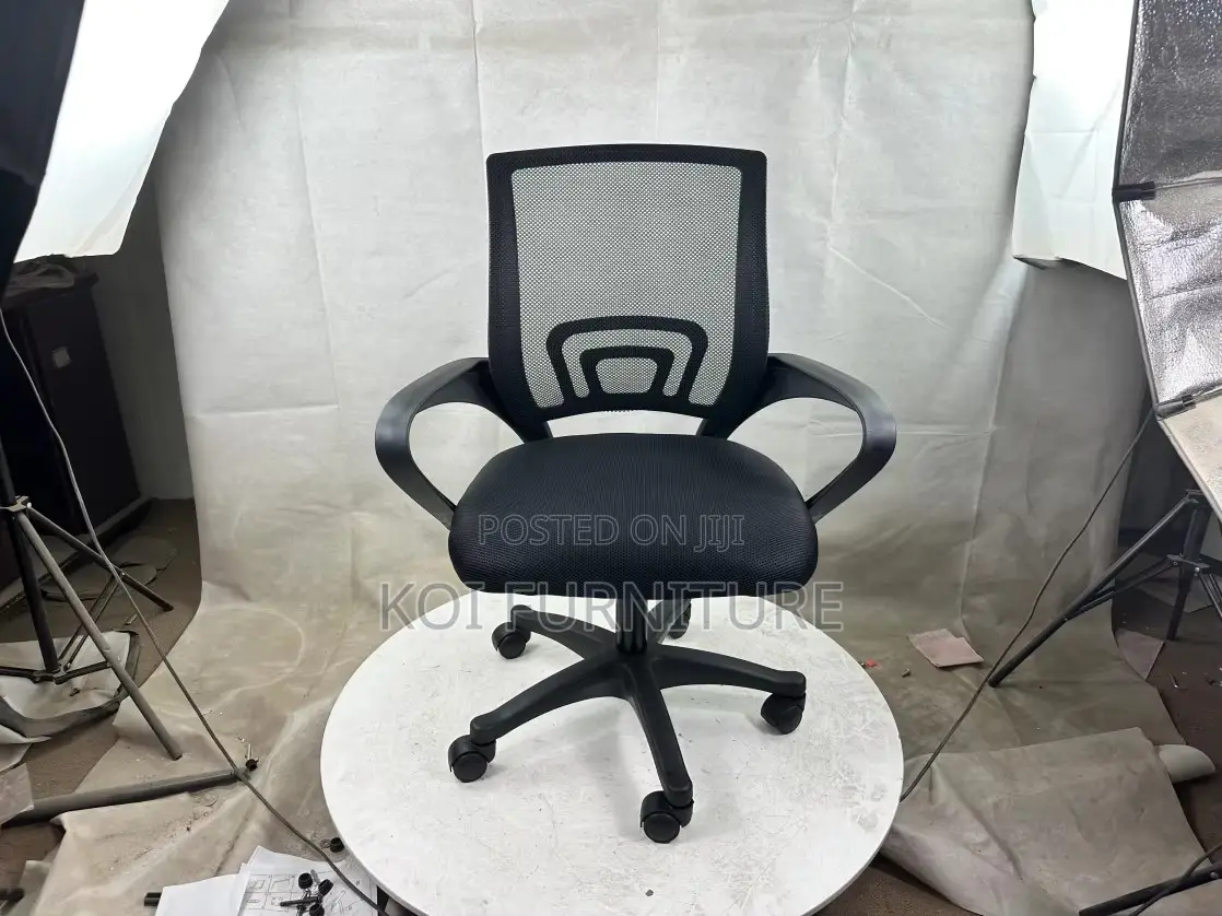 Office Chairs; Clerical Office Mesh Chair With Ergonomic Support