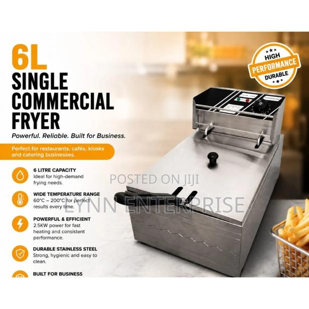 High Quality Commercial Deepfryer Single