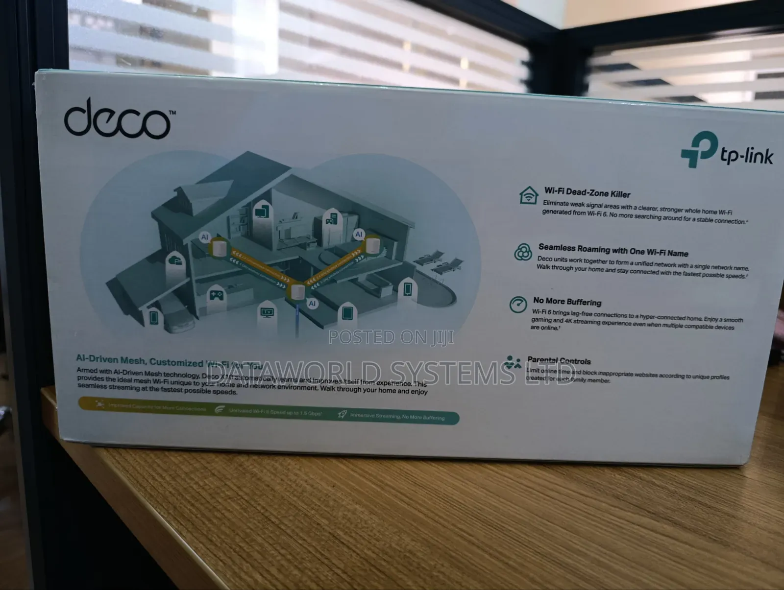 Tp-Link Deco X10 (3-Pack) Ax1500 Whole Home Wi-Fi 6 System