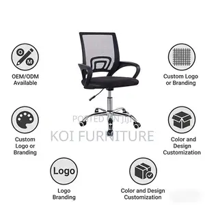 Office Chairs; Clerical Office Mesh Chair With Ergonomic Support