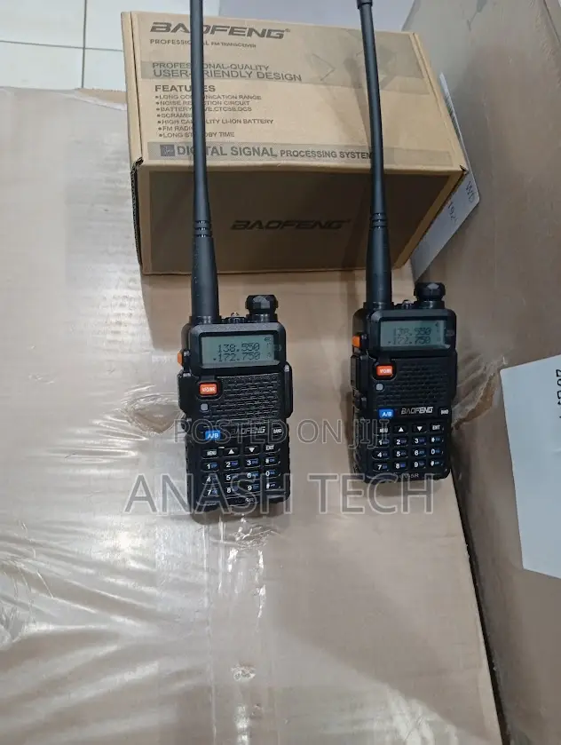 Baofeng Two Way Radio Dual PTT - Long Range, New