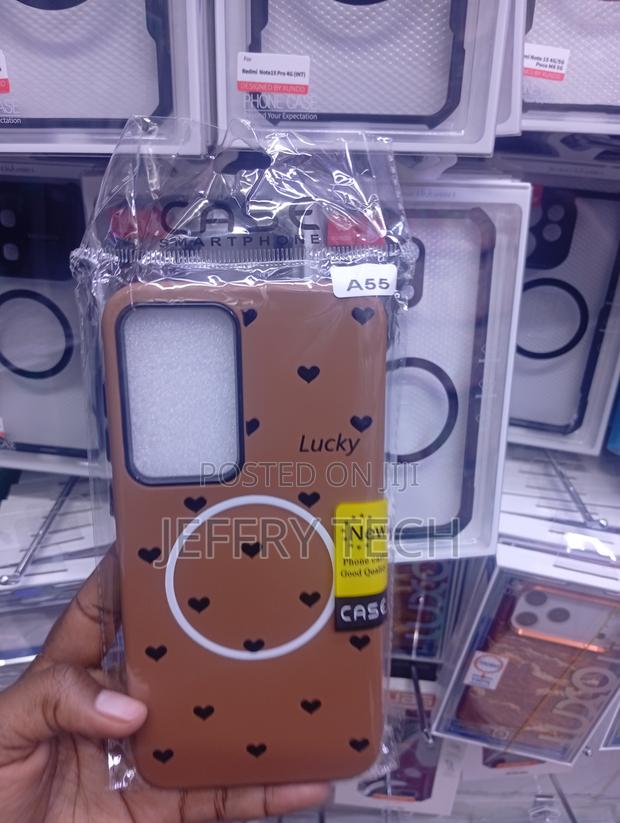 Samsung A55 Matte Skin Magsafe Back Cover