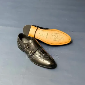 John Foster London Double Monk Strap Shoes