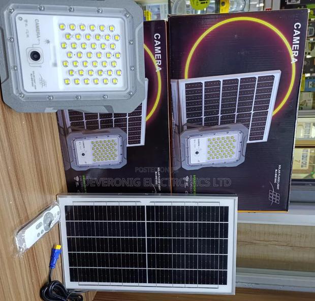 *Solar Floodlight With CCTV Wifi Camera