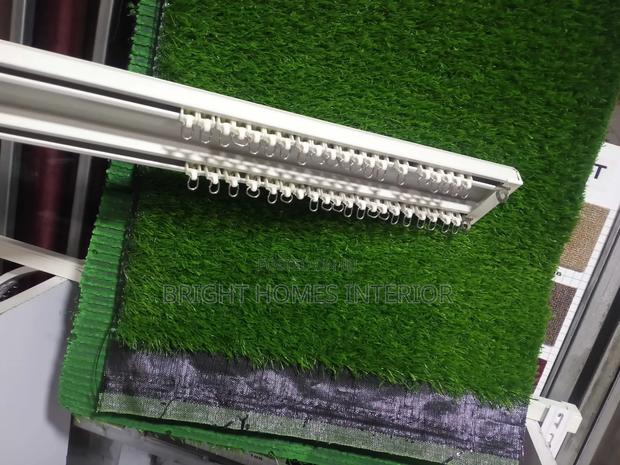 Double Rail Can Be Installed in a Hidden Ceiling and Also Ceiling