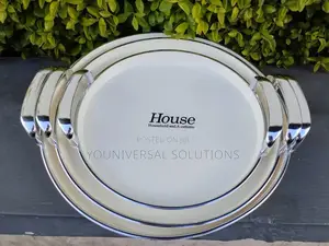 3 Pieces Acrylic Breakfast Tray Set