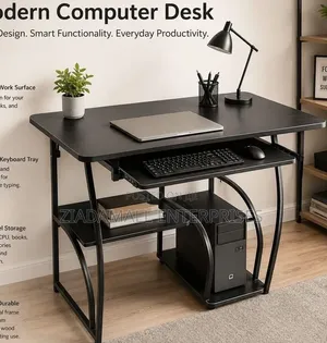 Modern Computer Desk – Compact Functional (89×45×72 Cm)