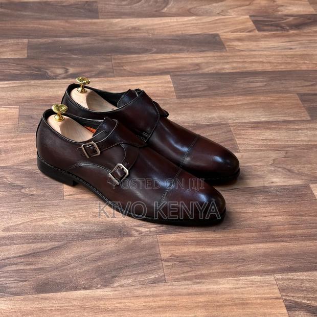 Thomas Crick Leather Derby Shoes - thumbnail 2
