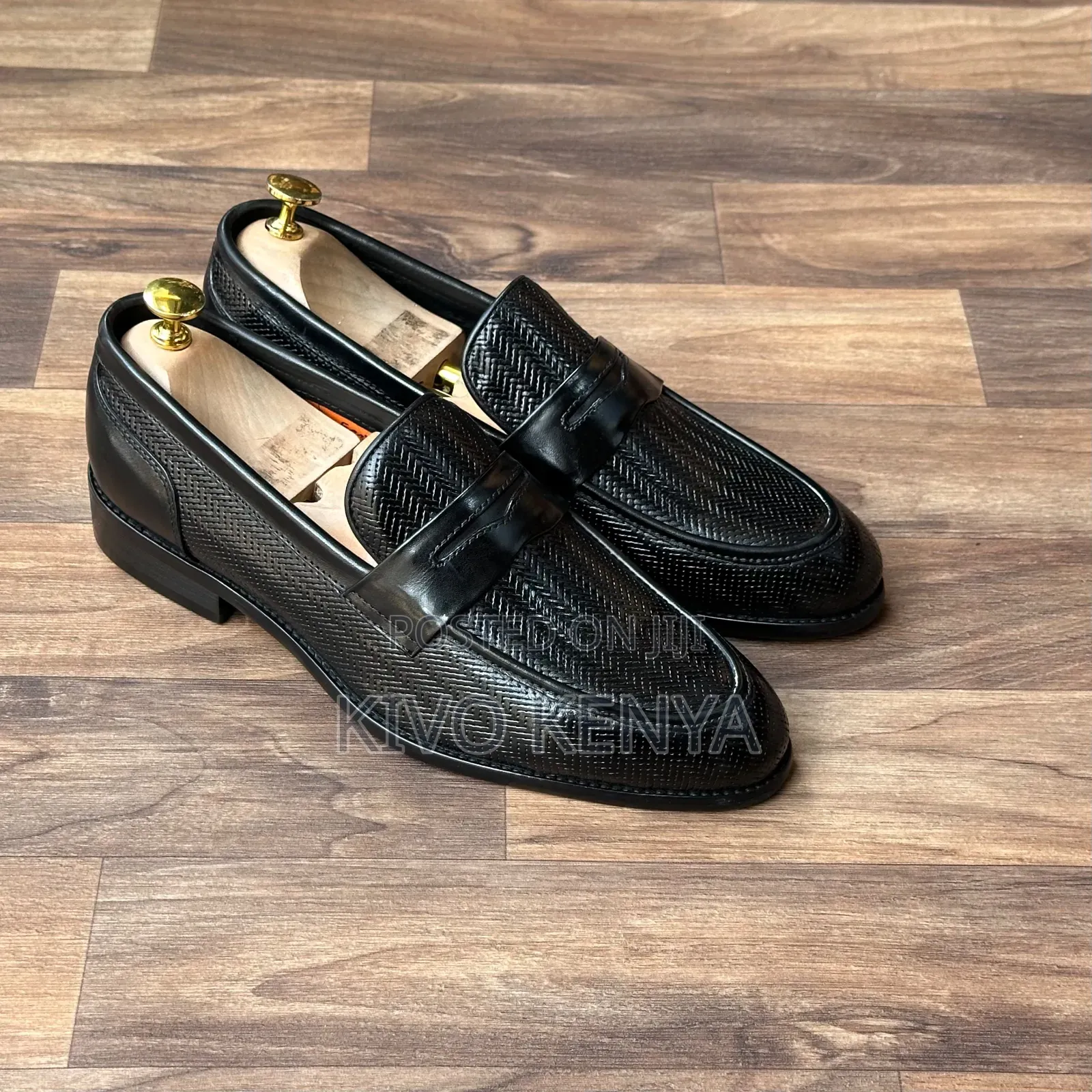 John Foster Leather Loafers