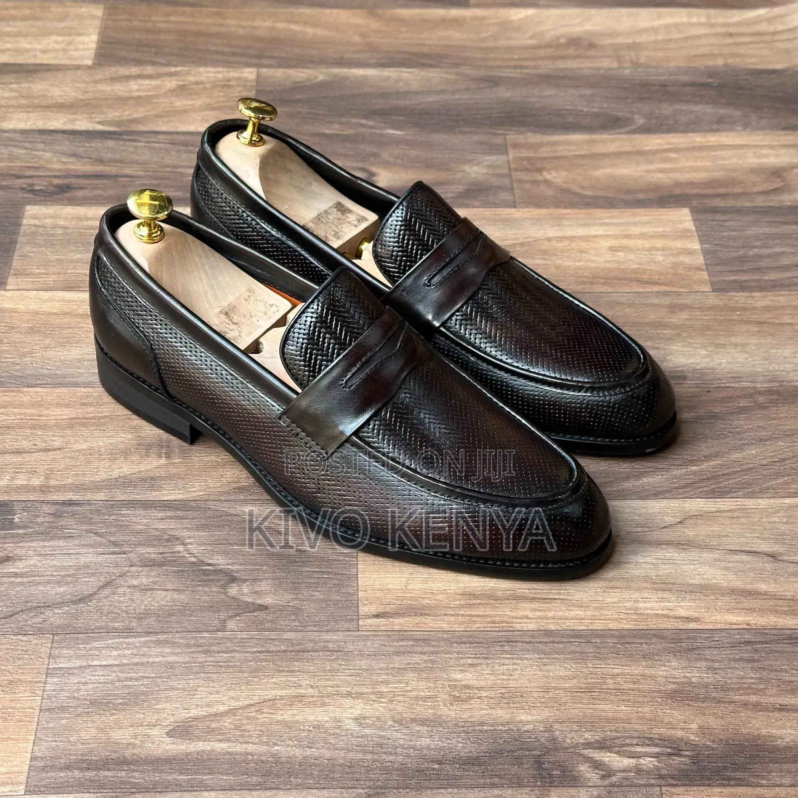 John Foster Leather Loafers
